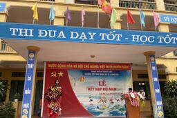 Lễ kết nạp Đội viên năm 2024