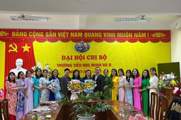 ĐẠI HỘI CHI BỘ TRƯỜNG TIỂU HỌC MINH HÀ B, NHIỆM KÌ 2025 - 2027
