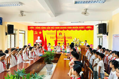 ĐẠI HỘI LIÊN ĐỘI - CHI ĐỘI NĂM HỌC 2024 - 2025